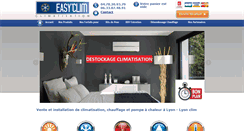 Desktop Screenshot of lyonclim.com